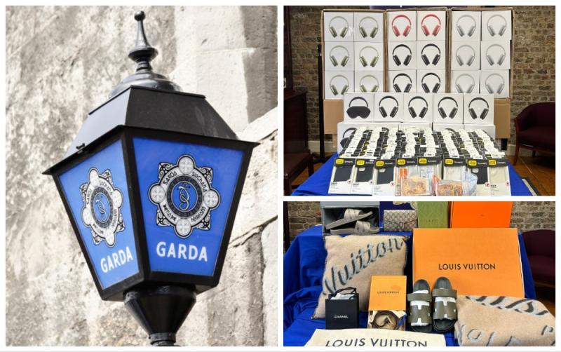 Garda&iacute; seize over &euro;140k worth of fake Apple AirPods, phone cases, designer goods and cash