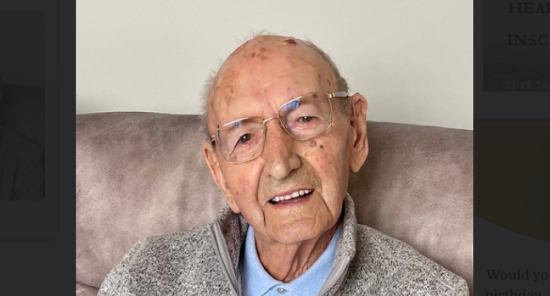 Tributes flood in for Waterford man and 'gentle soul' who has passed away, aged 103 
