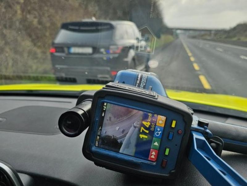 Waterford motorist facing prosecution for  driving at high speed on busy road