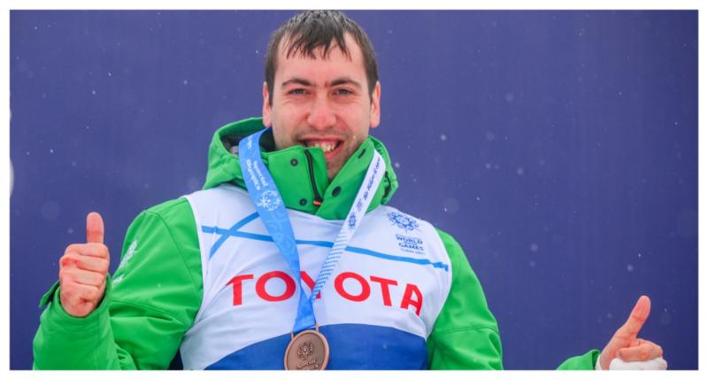 Waterford man takes home bronze in Special Olympics World Winter Games