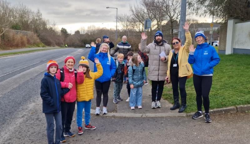 'It was great' - Waterford school kids get creative as they launch 'walking bus'