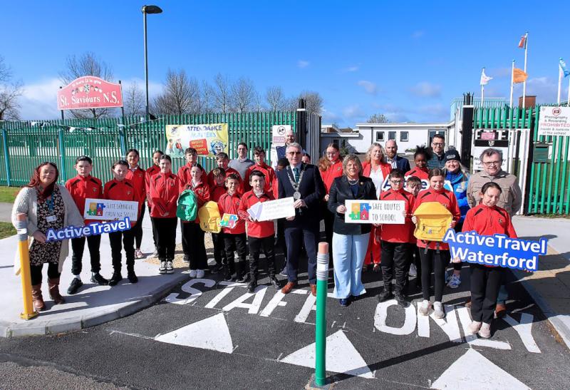 Active Travel Safe Routes to School launches at two national schools in Waterford