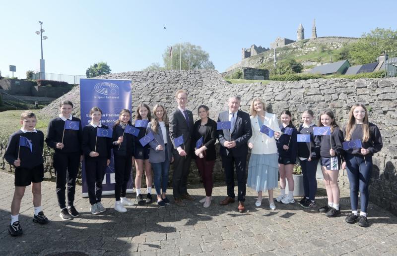 Waterford students and school praised for participating at European awards ceremony