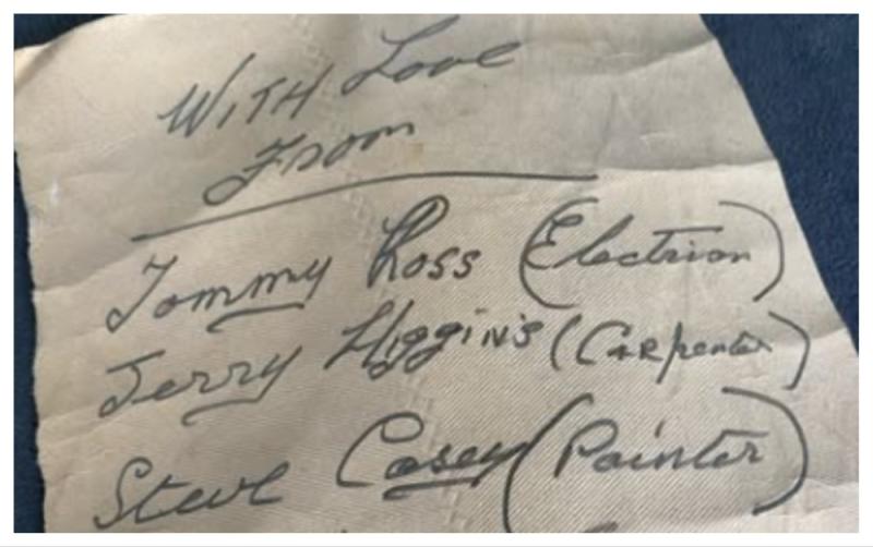 'Help us find them' - Irish hotel on the hunt for writers of mystery note found inside wall 