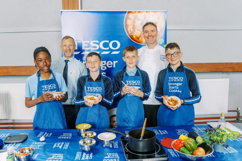 Waterford students enjoy cookery demo as part of big Tesco campaign
