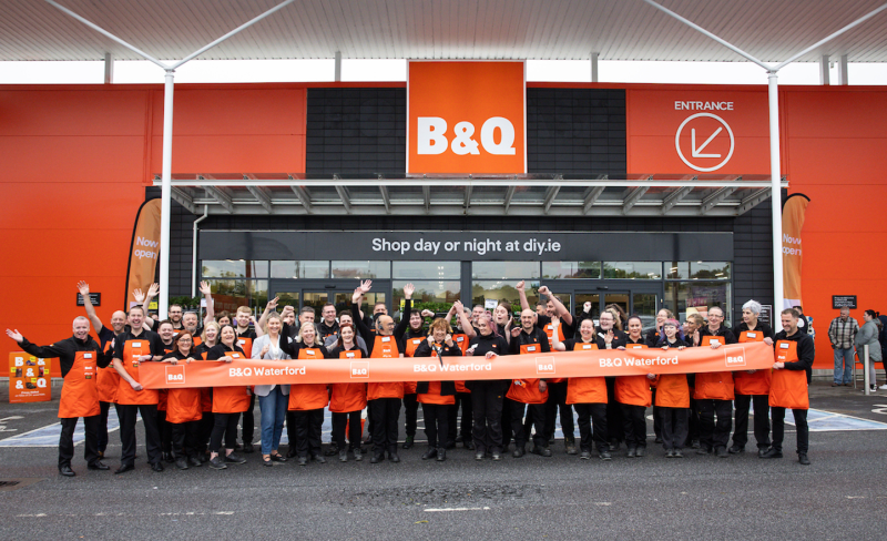 New Waterford B&Q store had very famous visitor and surprise for locals on opening day