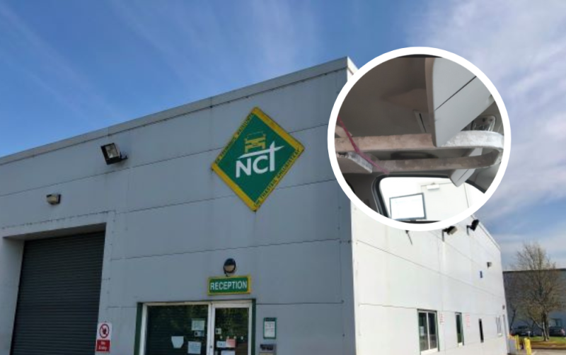 Warning for Waterford drivers with NCT testers stunned by item tied up inside car