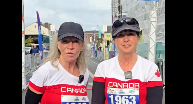 Canadian friends visit Waterford to do Viking marathon in honour of late husbands 