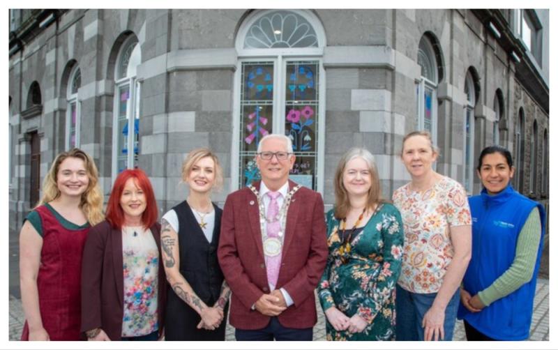 Waterford Central Library unveils public art display with important local message