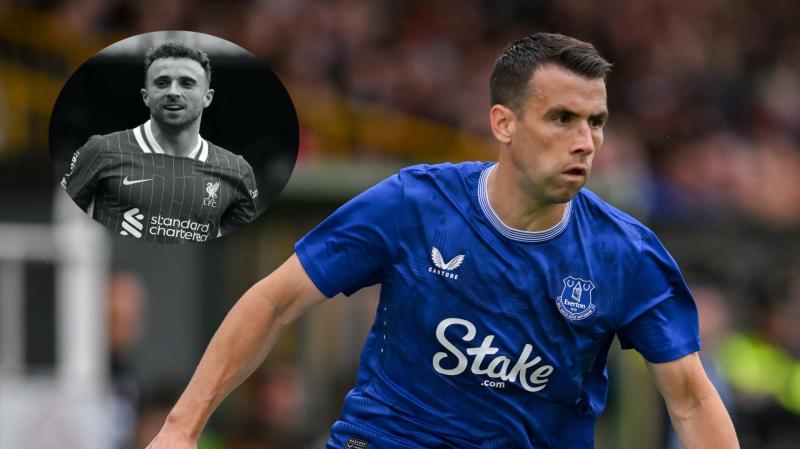 Ireland legend Seamus Coleman praised for late night tribute to Diogo Jota at Anfield
