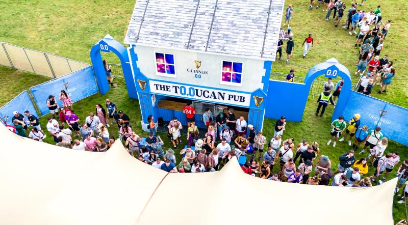 Pub only serving Guinness 0.0 to hit Waterford as part of All Together Now festival