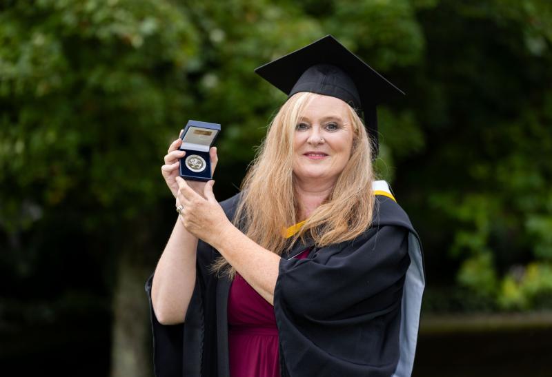 Waterford woman awarded special medal at University of Limerick graduation