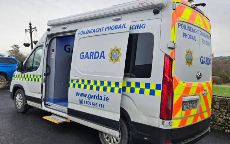 Garda Community Engagement Van on hand across Waterford today