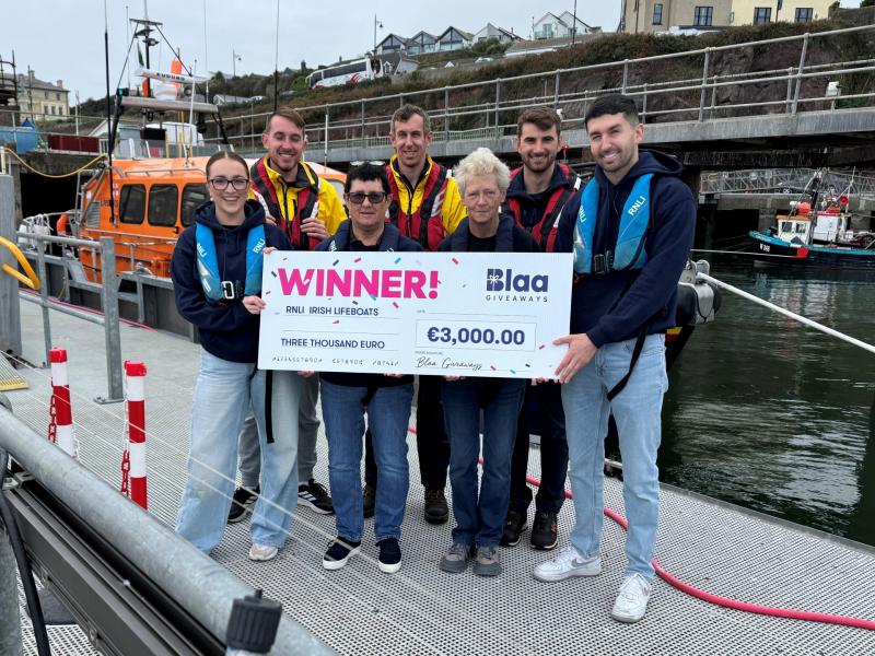 'Incredibly grateful' - Waterford giveaway raises €3,000 for local RNLI branches