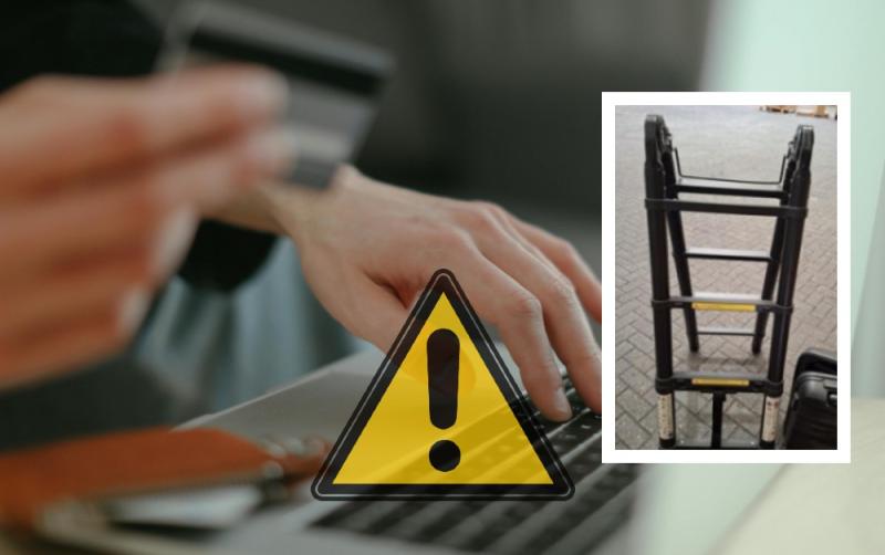 'Stop use immediately': Urgent safety warning issued over ladder sold to Irish shoppers