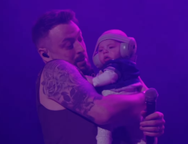 Fans rally round as The 2 Johnnies star shares heart-warming update on baby boy's health