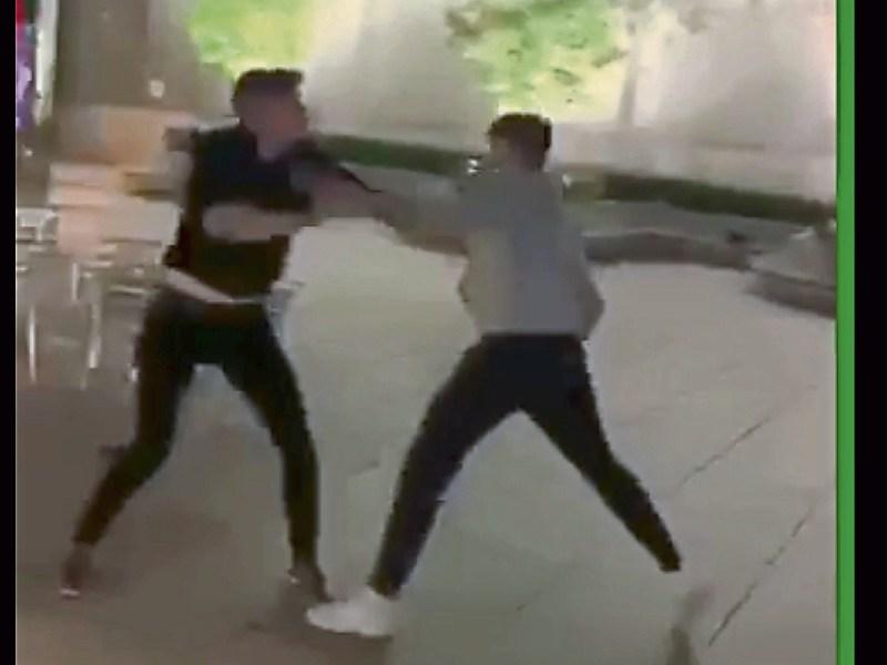 Hurlers’ celebration off after New York street fight 