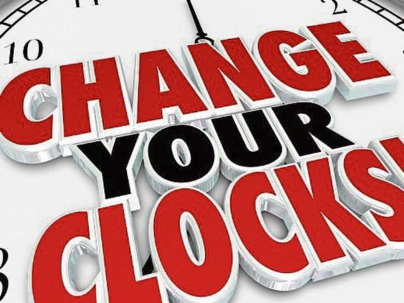 Clocks change to winter time this weekend under Daylight  Saving Time