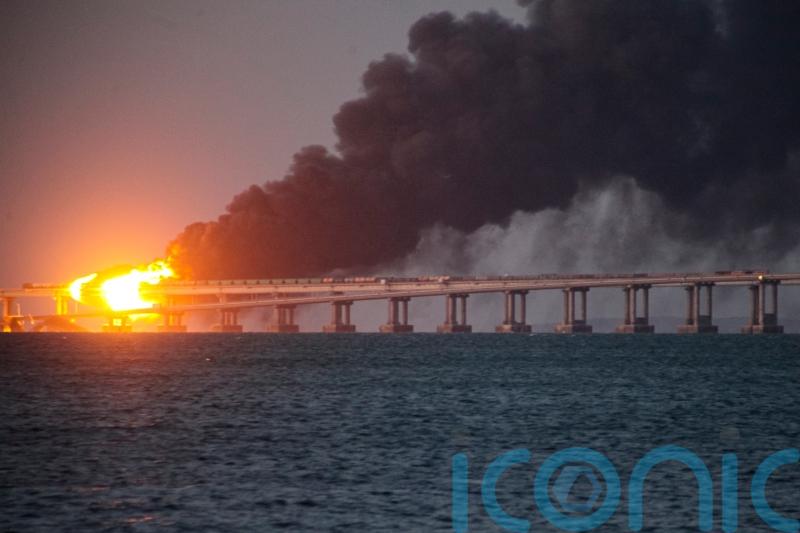 'It was a terrorist act' - Putin condemns use of 'truck bomb' on bridge to Crimea