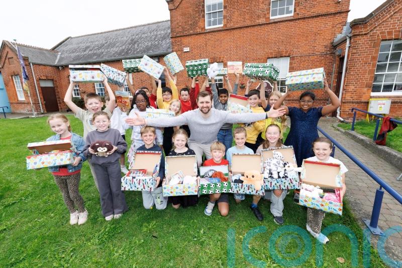 Man who received Christmas shoebox is givng back 30 years on