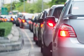 Extensive traffic is expected in the area today as the festival gets underway